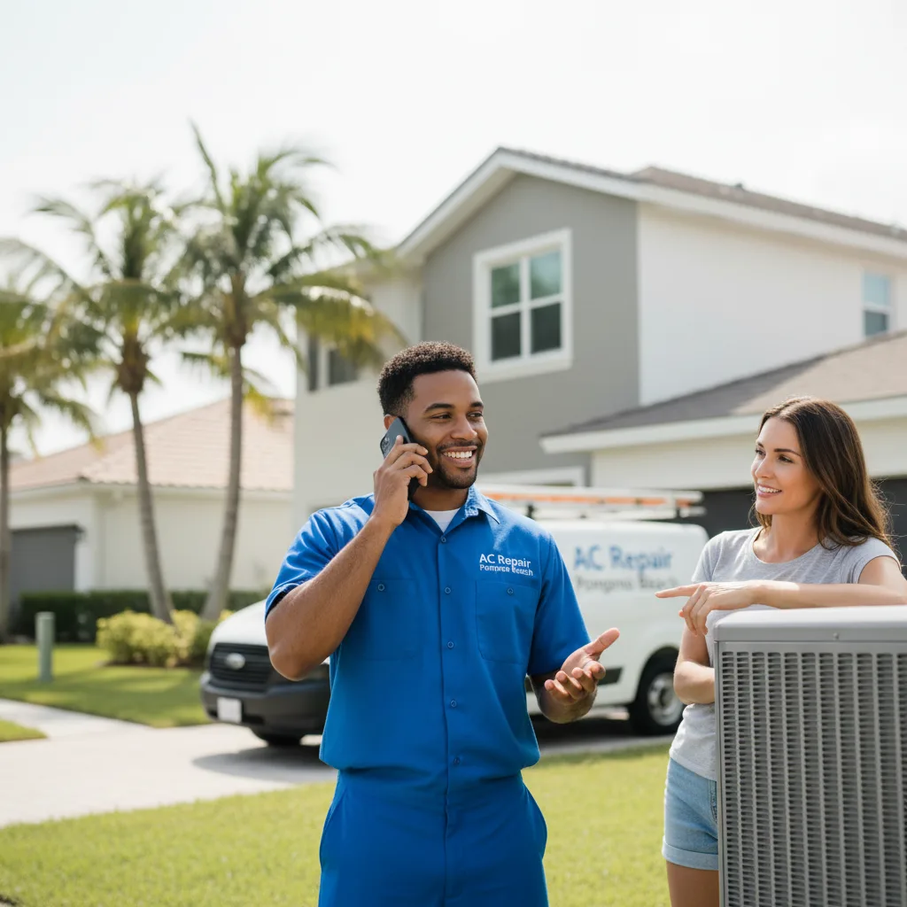 AC Repair Pompano Beach customer support in Feura Bush